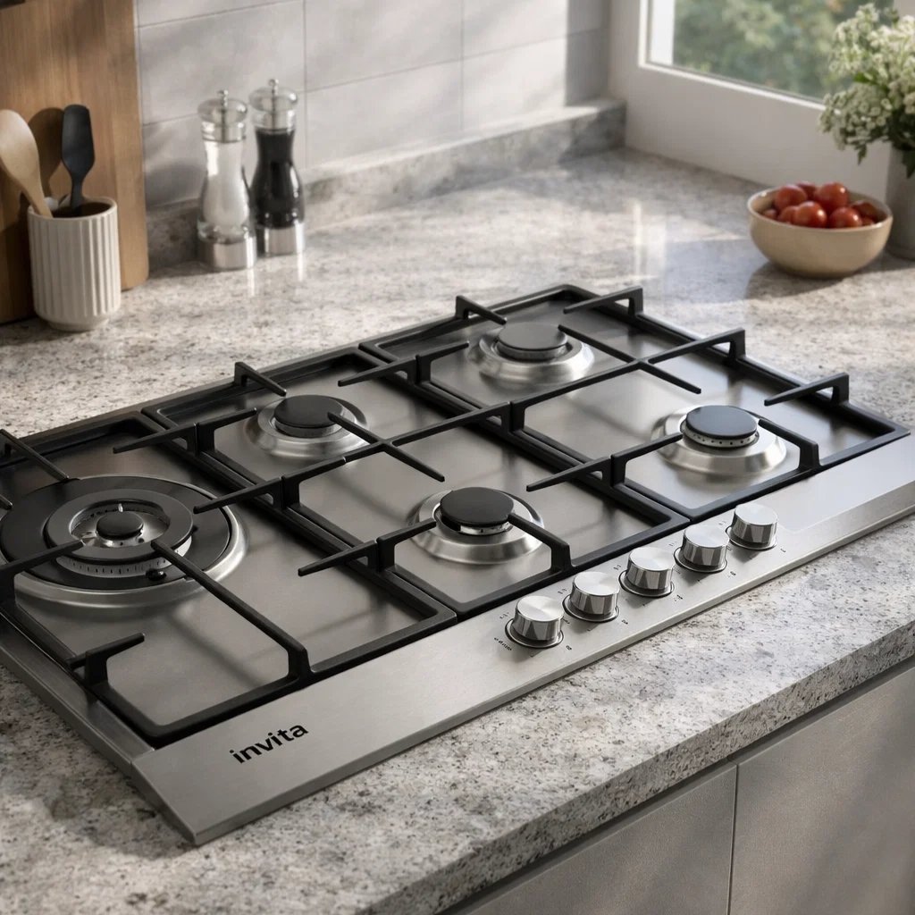 Seguran&ccedil;a e acendimento Cooktop Invita