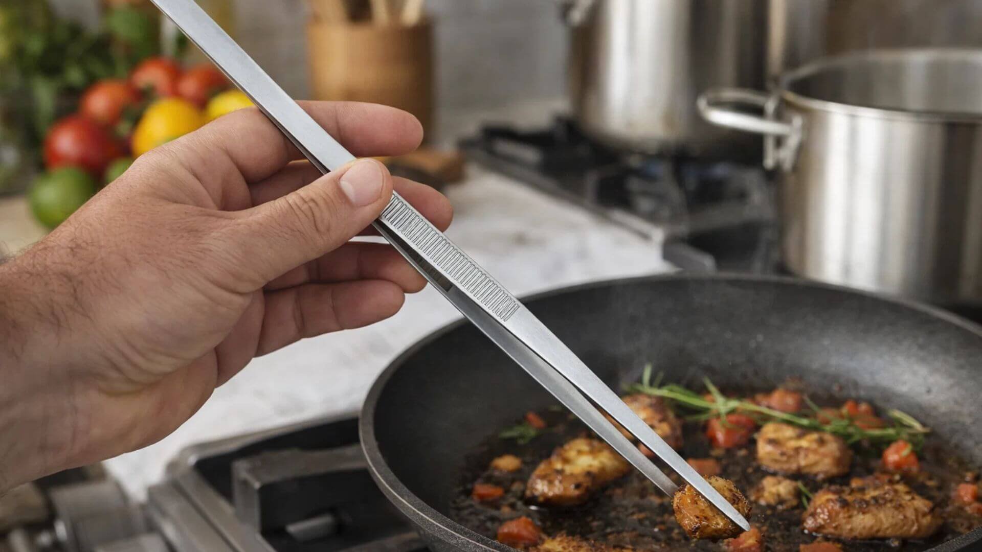 Utensílios para Cozinha - Pinça Culinária - Dunard