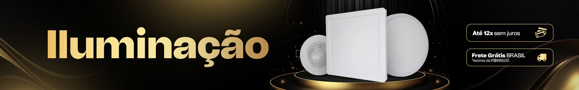 Banner - Iluminação - Categoria