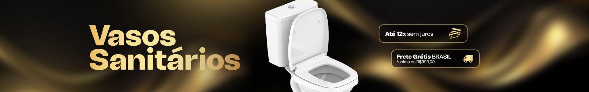 Banner - Banheiro -  Vasos Sanitários - Categoria