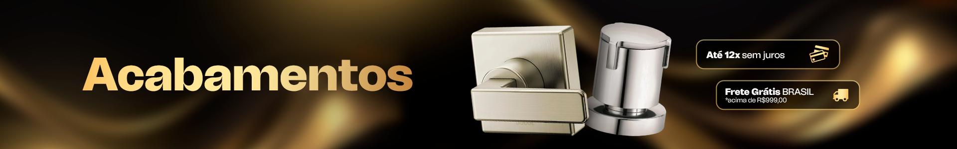 Banner - Banheiro - Acabamentos - Categorias