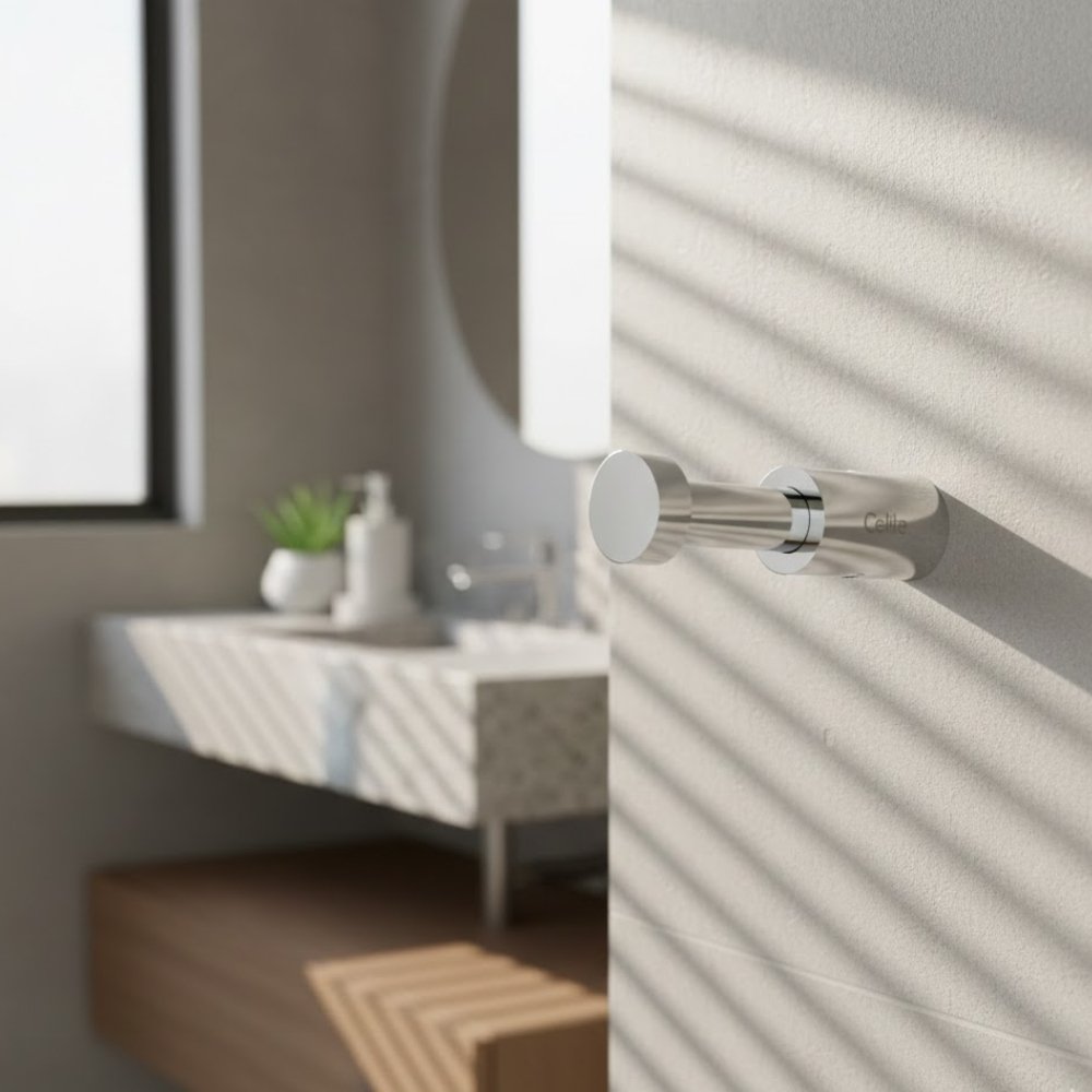 Instala&ccedil;&atilde;o Cabide Flow Celite