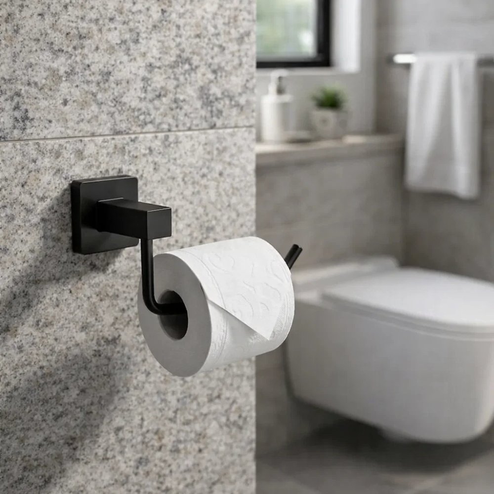 Sistema de fixa&ccedil;&atilde;o Papeleira Dunard Omega Onix