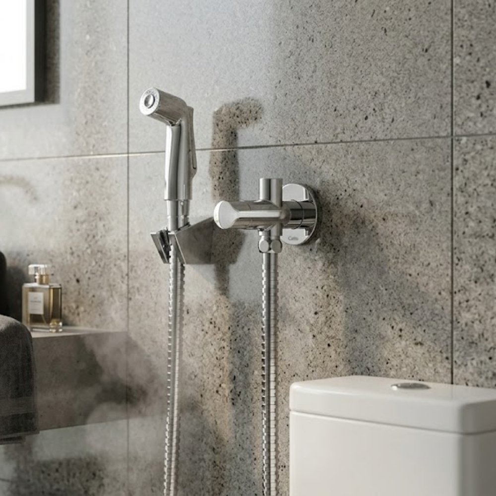Ducha Higi&ecirc;nica com Desviador Roca Lix Cromado