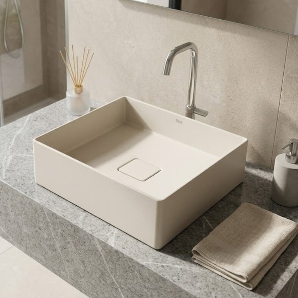 Cores Cuba de Apoio Roca Terra T5 40x40
