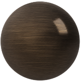 esfera bronze escovado