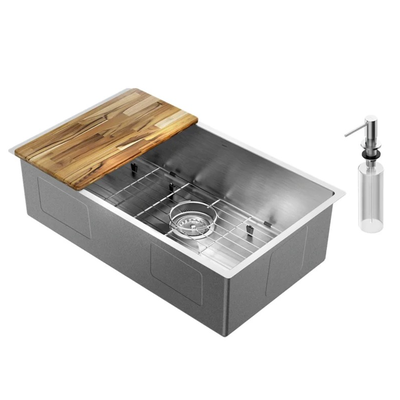 Cuba Aço Inox Embutir/Sobrepor Docol Bistro com Acessórios 70x40